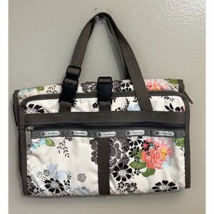 LeSportSac floral print cosmetic/toiletry bag